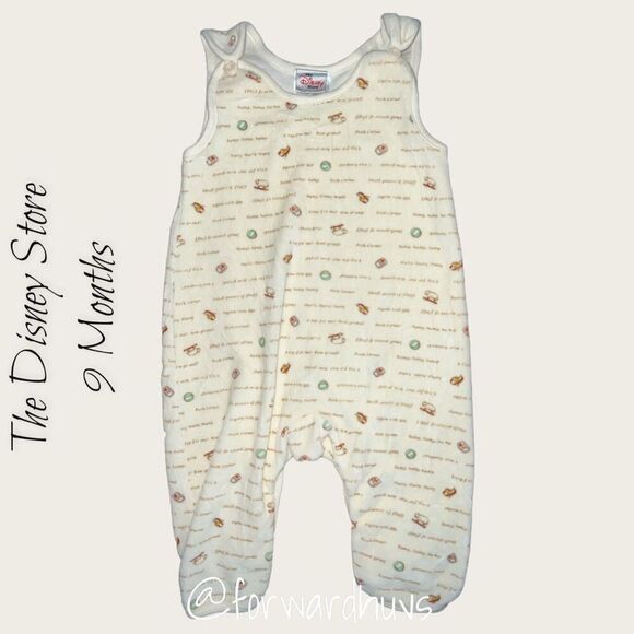 Disney Winnie the Pooh One Piece Size 9 Months - Picture 1 of 7